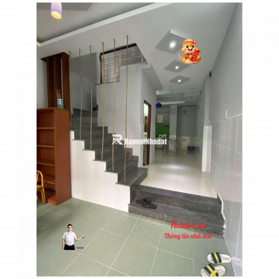 Cho thuê nhà Bùi Đình Túy, P.24, 1 trệt, 2 lầu, ST, Đủ NT, 16.5tr